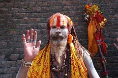 Kathmandu Pashupatinath 11 Hindu Sadhu
